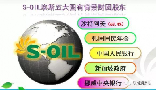 S-OIL(埃斯润滑油)沙特阿美