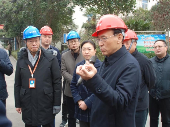 新乡市市委书记张国伟一行莅临瑞丰新材调研指导工作